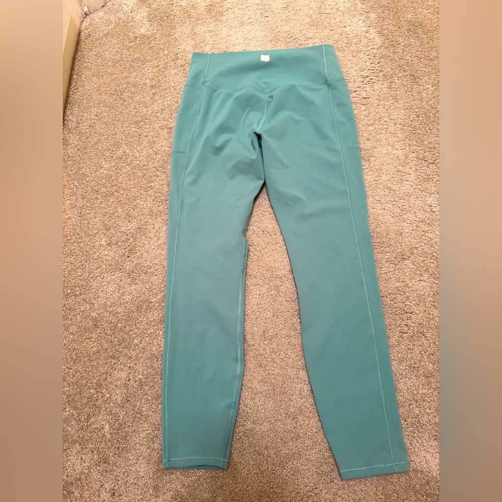 Women’s Large Vuori Teal Leggings New